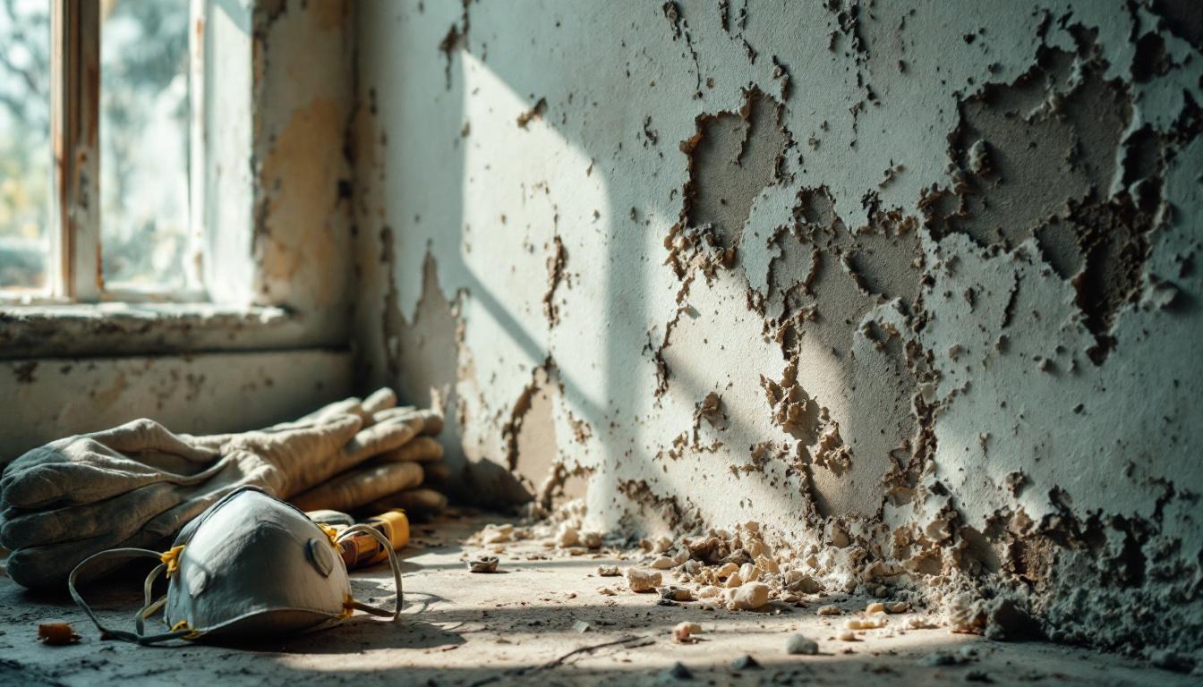Que faire en cas de flocage amiante dans votre bien immobilier